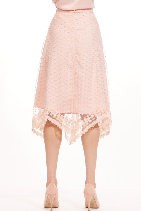 Leriel Skirt - Blushing Dot